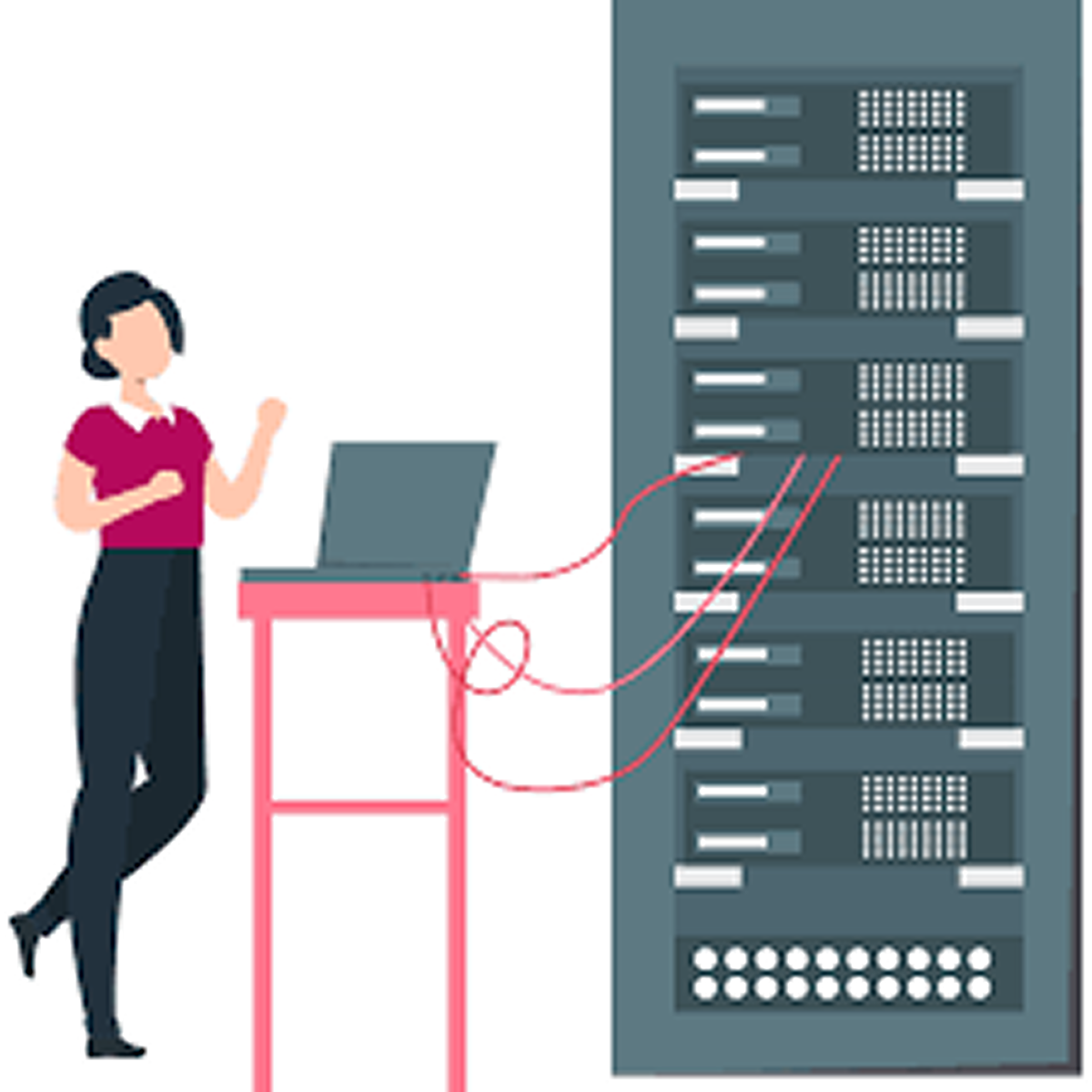 Imagem do Rack Físico